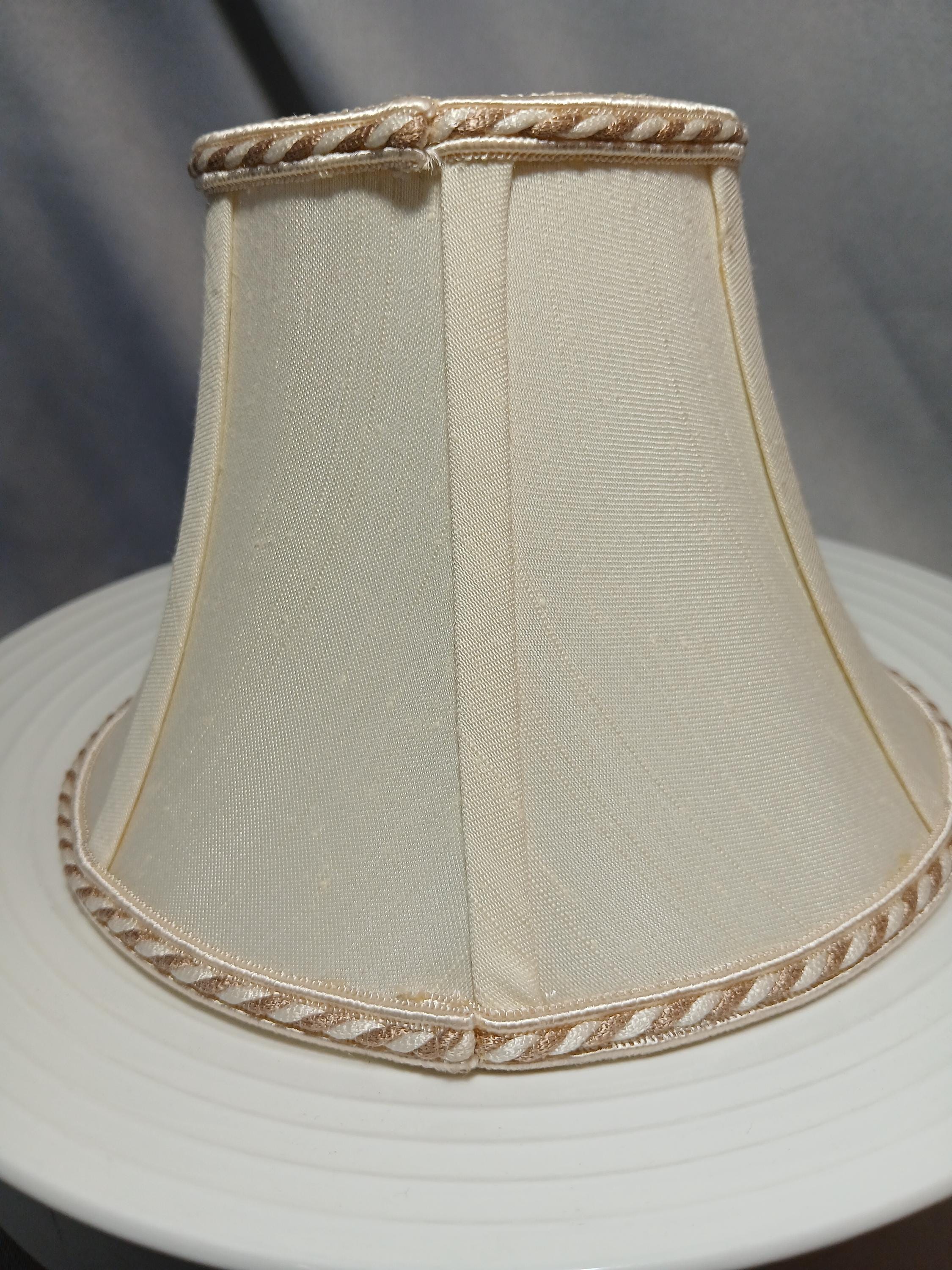 Vintage Lenox Fabric Lampshade by Quoizel - Etsy