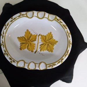 Hand Painted Italian Ceramic Trinket Dish by Guido Gambone l Gift Idea Under 50 Dollars
