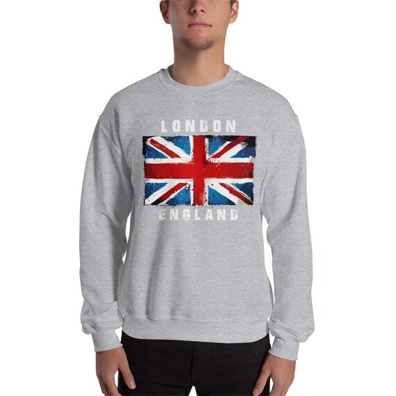 distressed crewneck sweatshirt