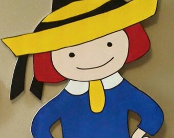 ONE 2ft Madeline or Geneveive birthday party standee decoration