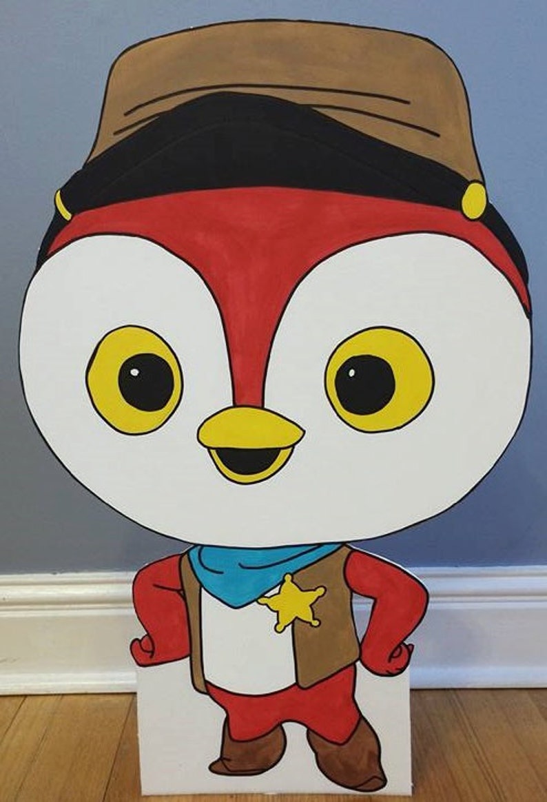 Sheriff Callie Party Decoration Prop Cutouts 1 ONE Sheriff Callie, Deputy Peck, Toby, Sparky or choose your own