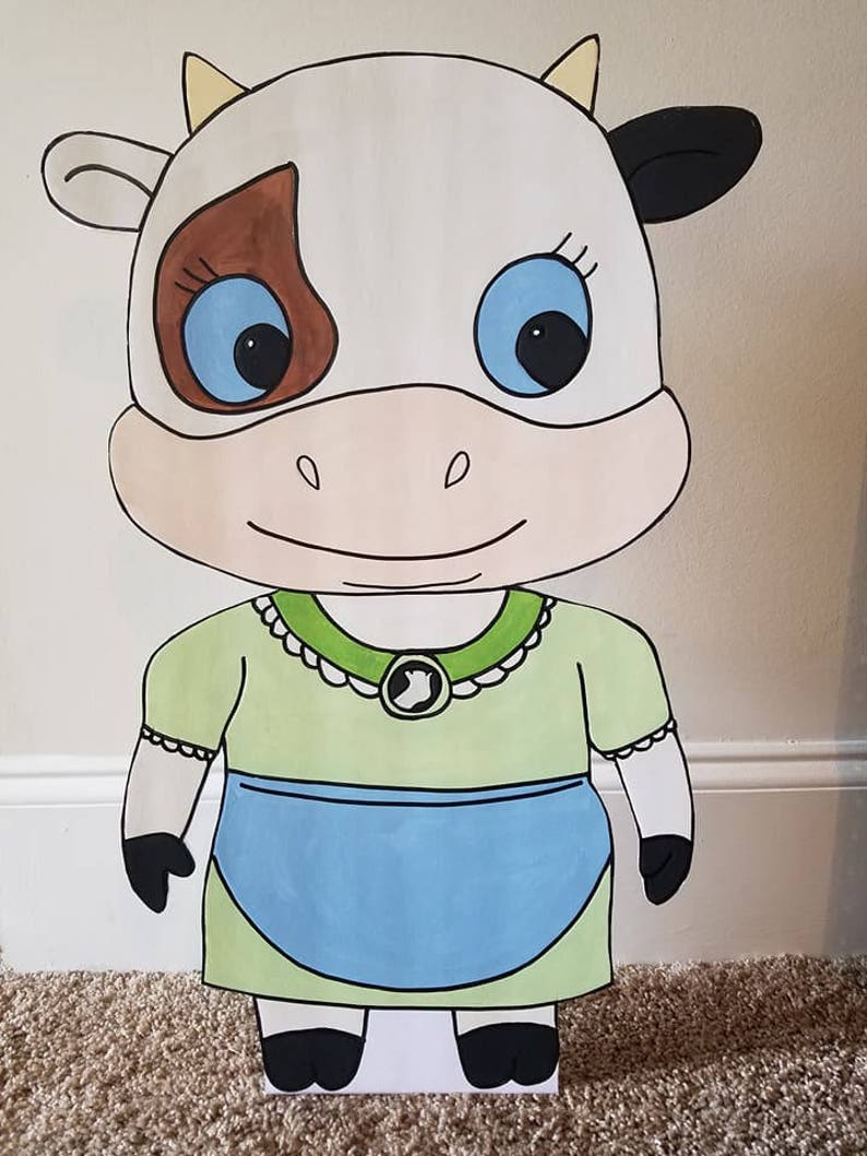 Sheriff Callie Party Decoration Prop Cutouts 1 ONE Sheriff Callie, Deputy Peck, Toby, Sparky or choose your own