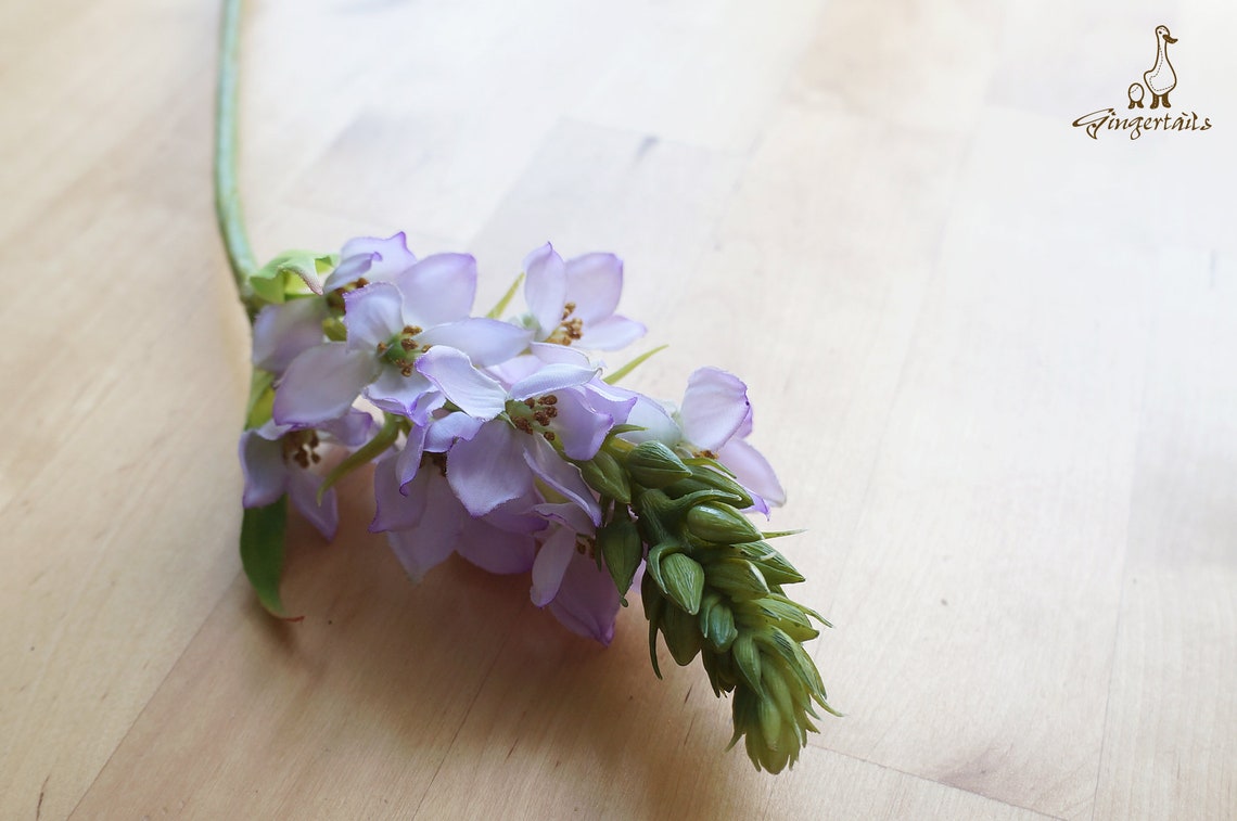 Hellviolettes Delphinium FB0091-01 künstliche Blume | Etsy