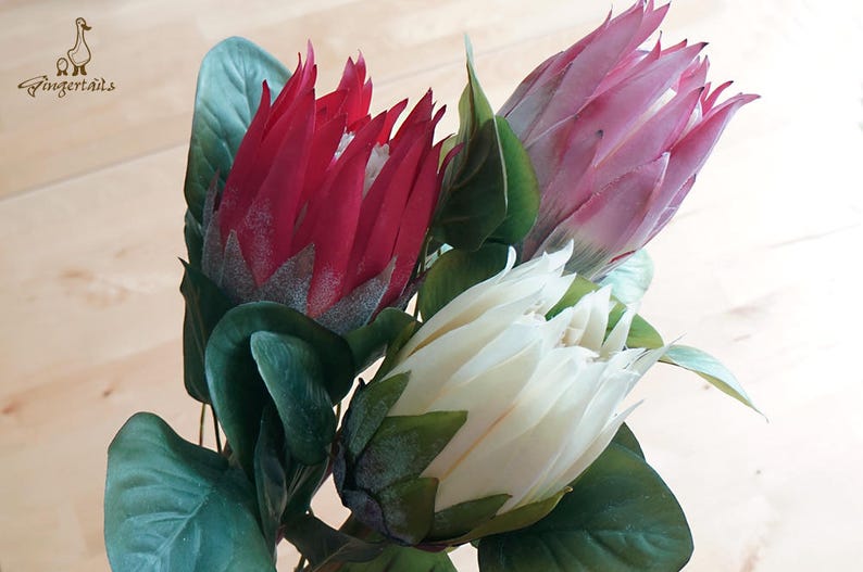 Large Pink Protea FB007602 artificial flower flower Etsy