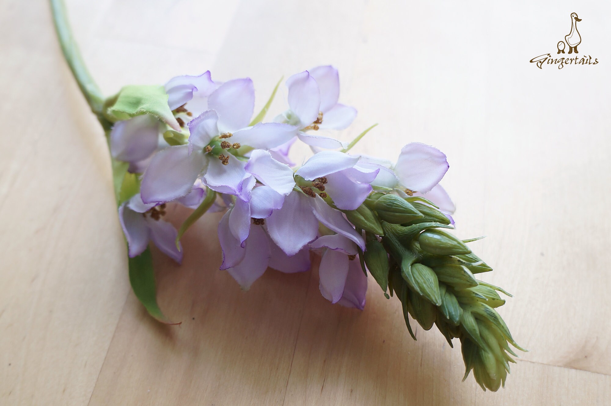 Hellviolettes Delphinium FB0091-01 künstliche Blume | Etsy