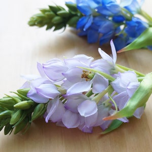 Hellviolettes Delphinium FB0091-01 künstliche Blume | Etsy