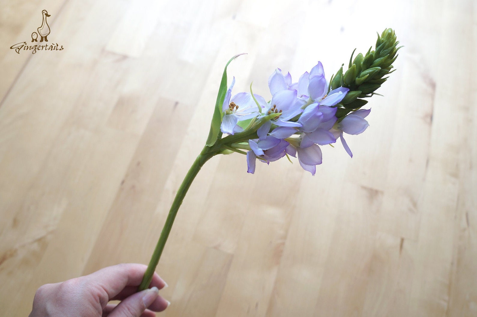 Hellviolettes Delphinium FB0091-01 künstliche Blume | Etsy