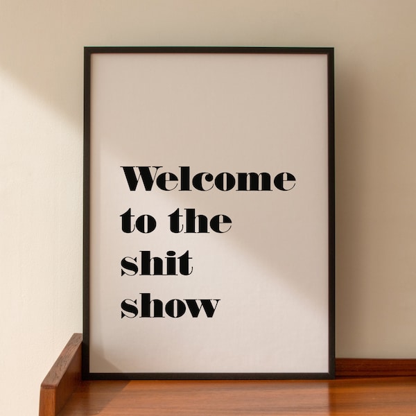 Funny Wall Art Etsy