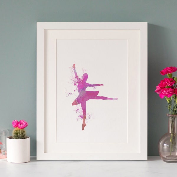 Ballet Watercolor - Etsy UK