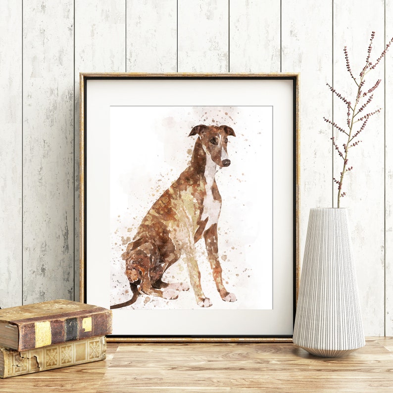 Fab Pet Picture Gift A4 Shih Tzu Dog Wall Art *UNFRAMED* Watercolour Print