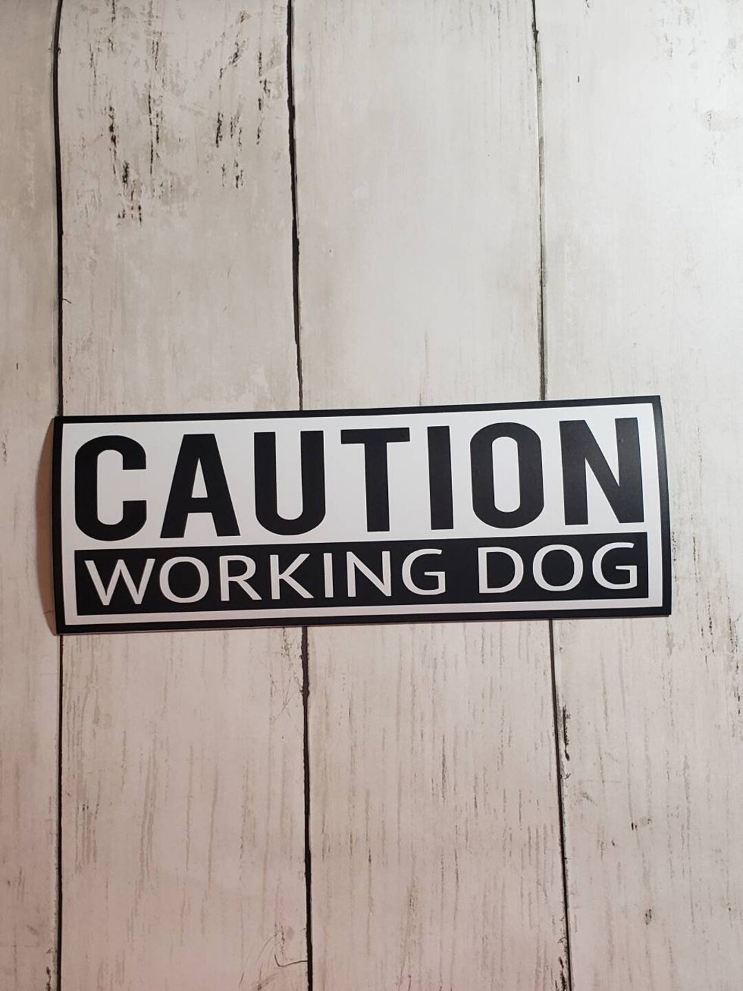 Dog Car Caution Working Dog, Working Dog Stay Back, My Dogs Are