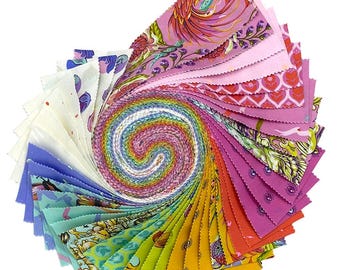 PREORDER Design roll Legendary - Tula Pink - 40pcs - Free Spirit Fabrics - Jelly roll 2.5" strips