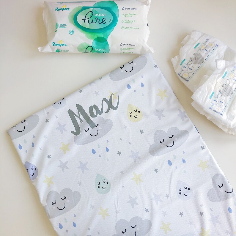 baby changing mat personalised