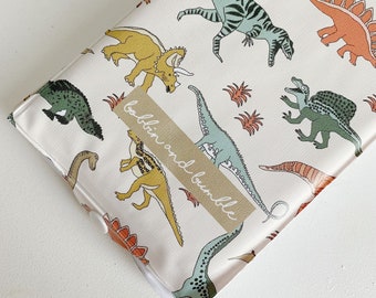 Dinosaur Folding Changing Mat // Portable baby changing mat // Travel Baby Changing Mat // Dinosaurs Print