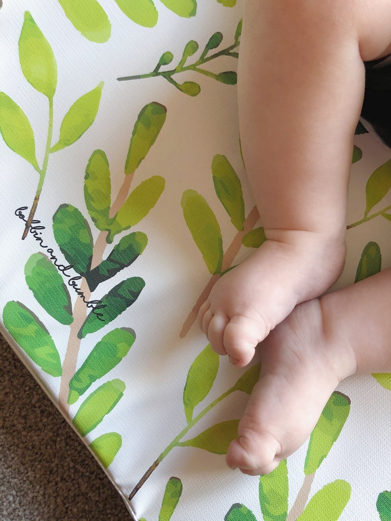 AntiRoll Wedge Changing Mat // Unisex Baby Changing Mat // Etsy