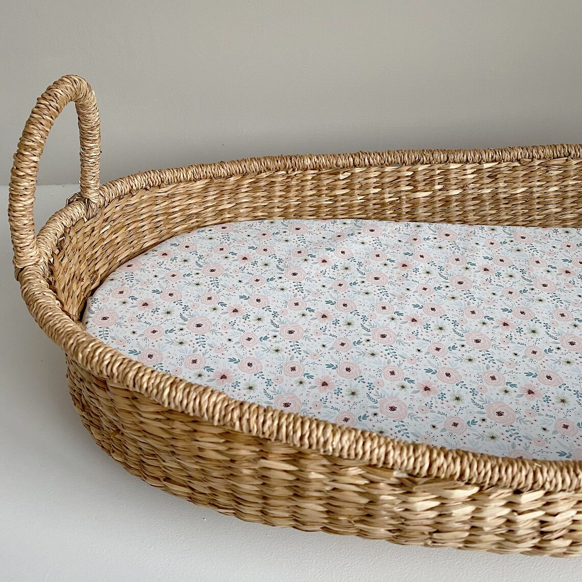 Waterproof and Wipeable Baby Changing Basket Pad // Basket Etsy