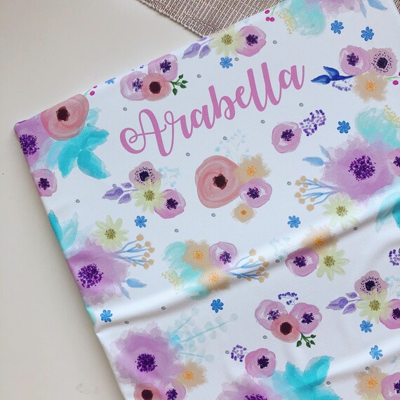 baby changing mat personalised