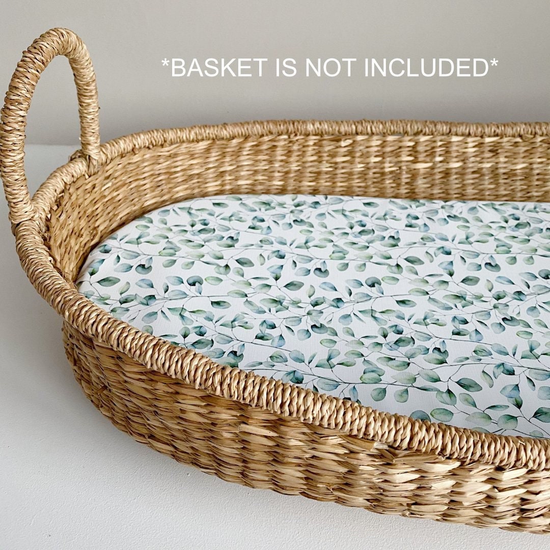 Waterproof and Wipeable Baby Changing Basket Mat // Basket Etsy UK
