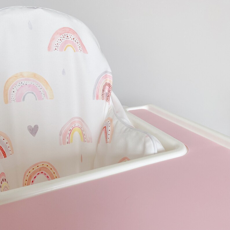 IKEA Highchair Silicone Pink Placemat Tray Cover // Ikea Etsy UK