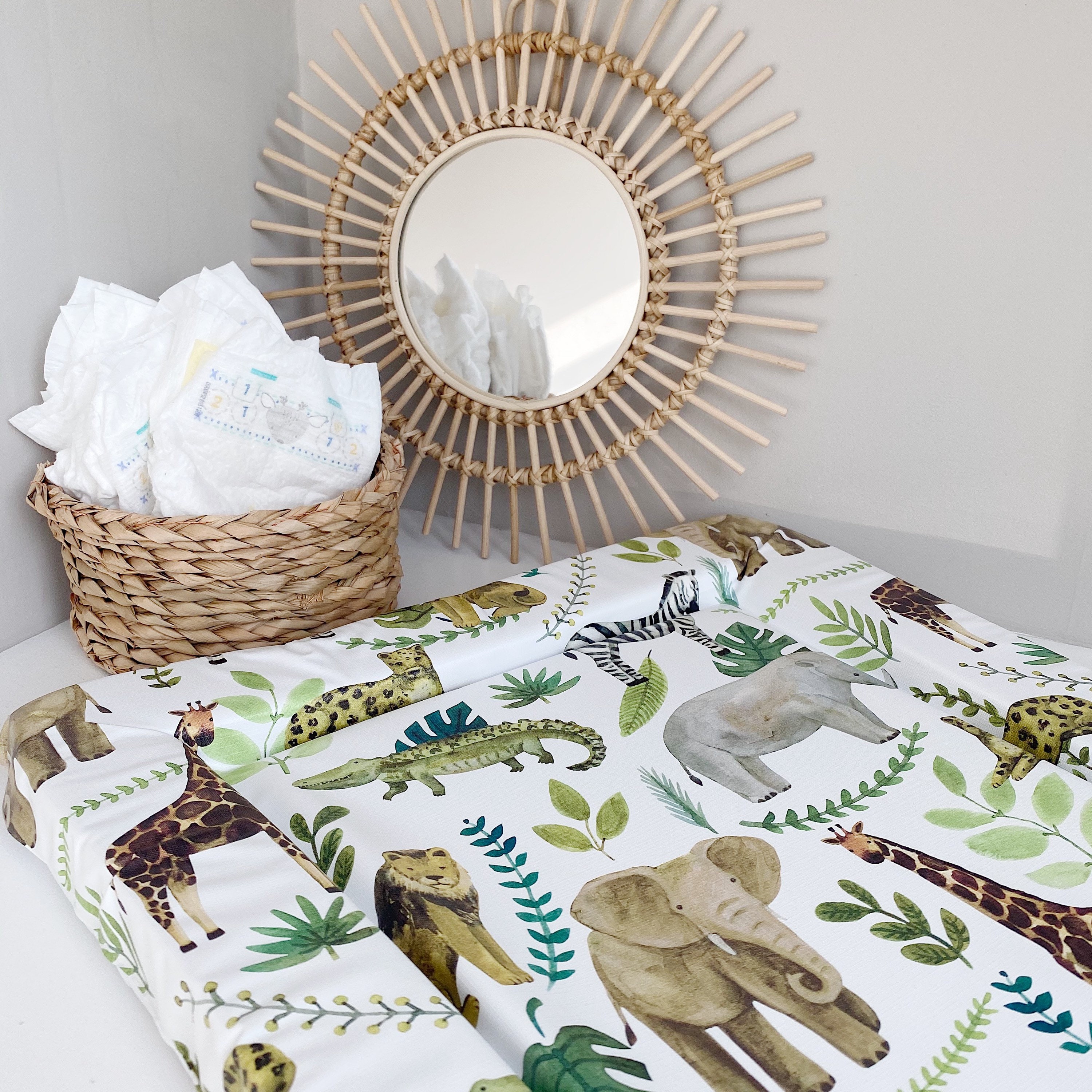 Safari baby sale changing mat