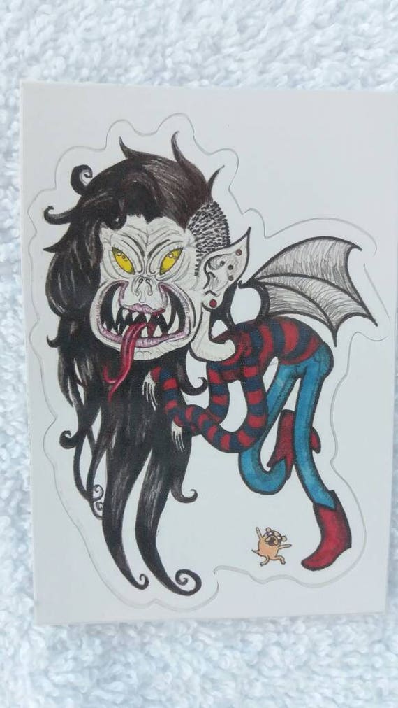 Sticker- Marceline the Vampire Queen waterproof high quality vinyl mini adhesive fan art print