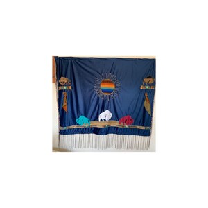 Buffalo Migration Dancing Shawl