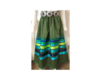 Zuni Meadow Ribbon Skirt