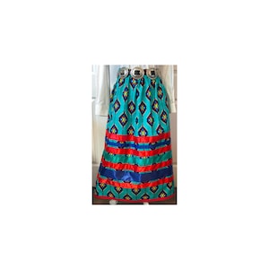 Red Cloud Ribbon Skirt
