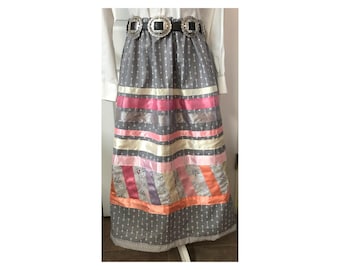 Grey Fox Ribbon Skirt
