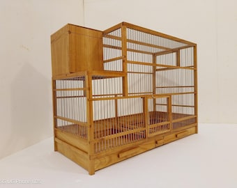 Handmade Wooden Birdcage