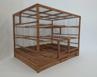 Handmade Wooden Birdcage