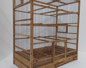 Handmade Wooden Birdcage