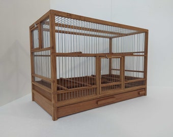 Handmade Wooden Birdcage