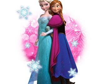 Sisters Forever Frozen Iron On