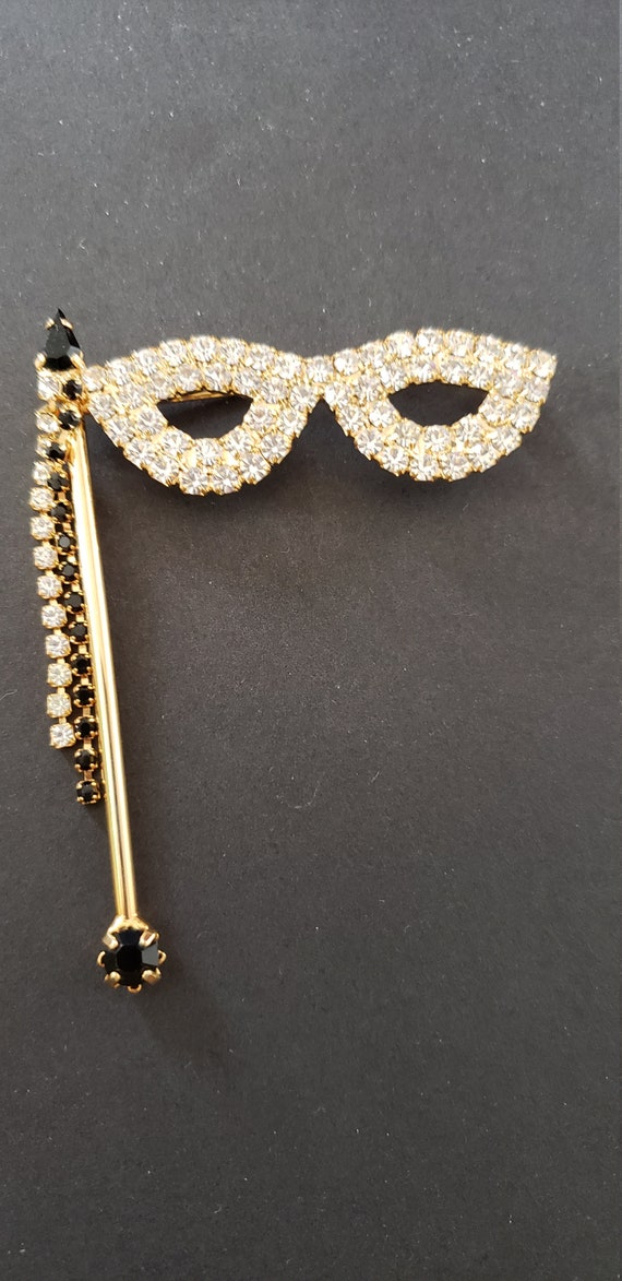New Orleans, Mardi Gras Mask Pin, Mask Lapel Pin,… - image 2