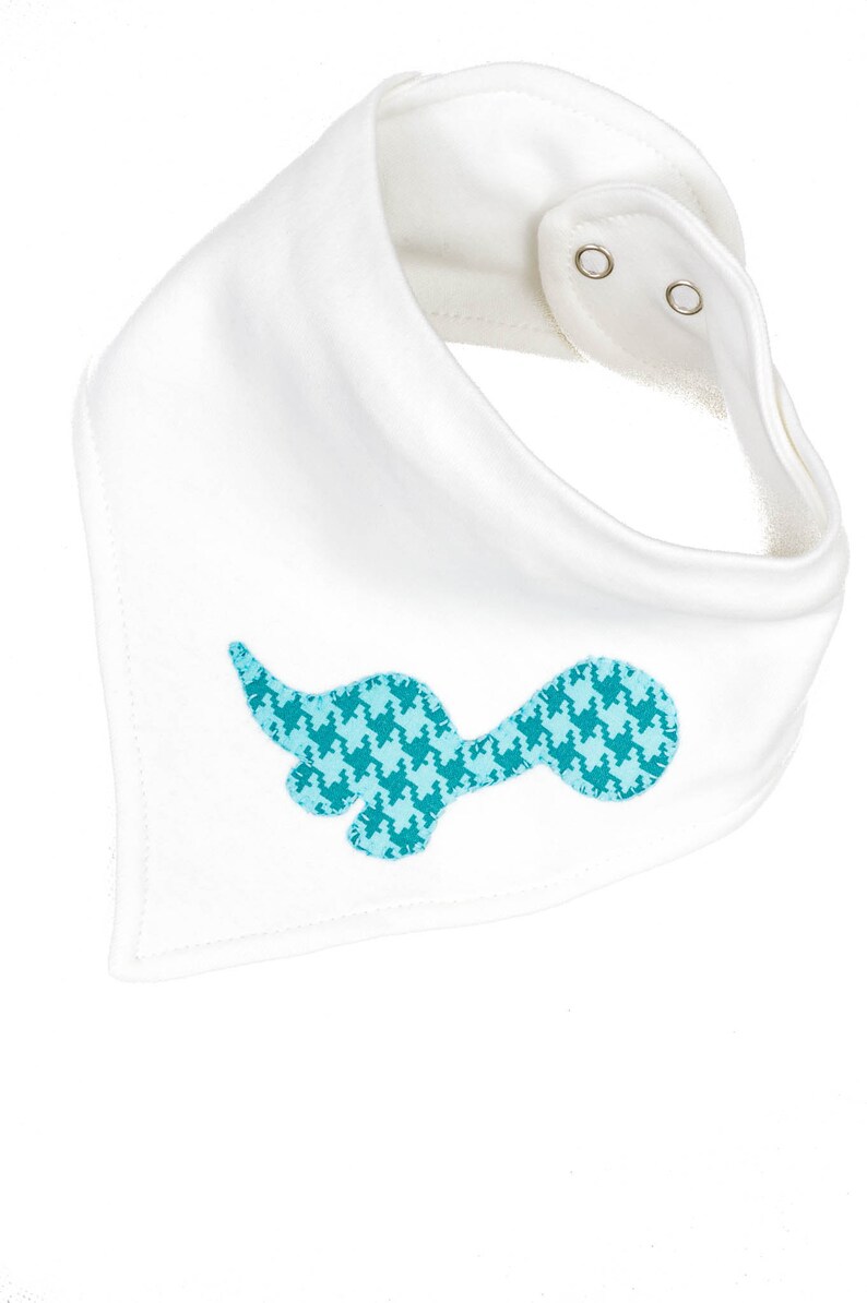 Baby Boy Dinosaur Bandana Bib image 2