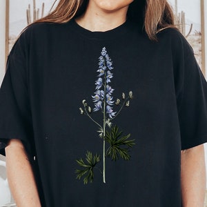 Wolfsbane Flower Shirt | Poisonous Plant Shirt | Goth Macabre Tshirt | Poison Garden Botanical Tee