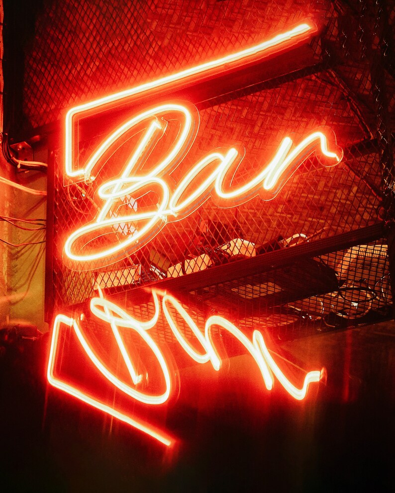 Custom Neon Sign Custom Neon Sign Logo Personalized Name Etsy