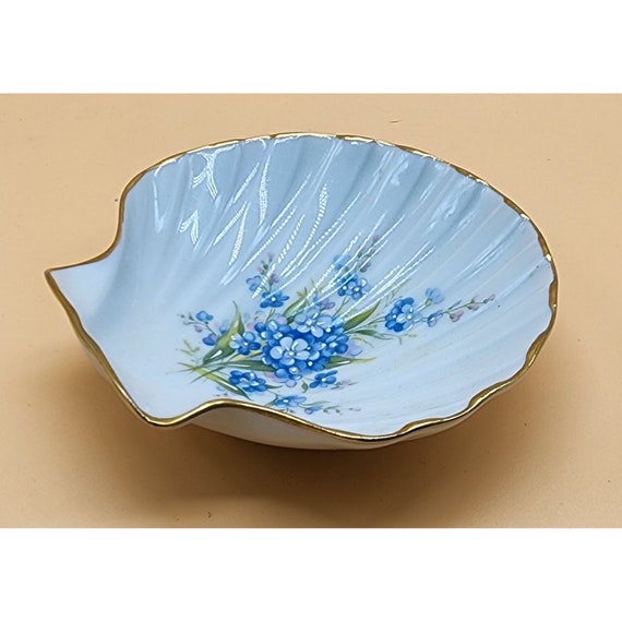 Limoges France Exclusivite "Chamart" Blue Floral … - image 2