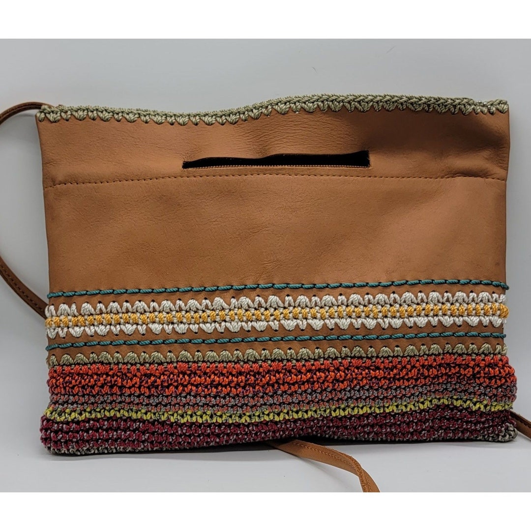 THE SAK Convertible Crossbody Leather Seminyak Tobacco Signed Etsy