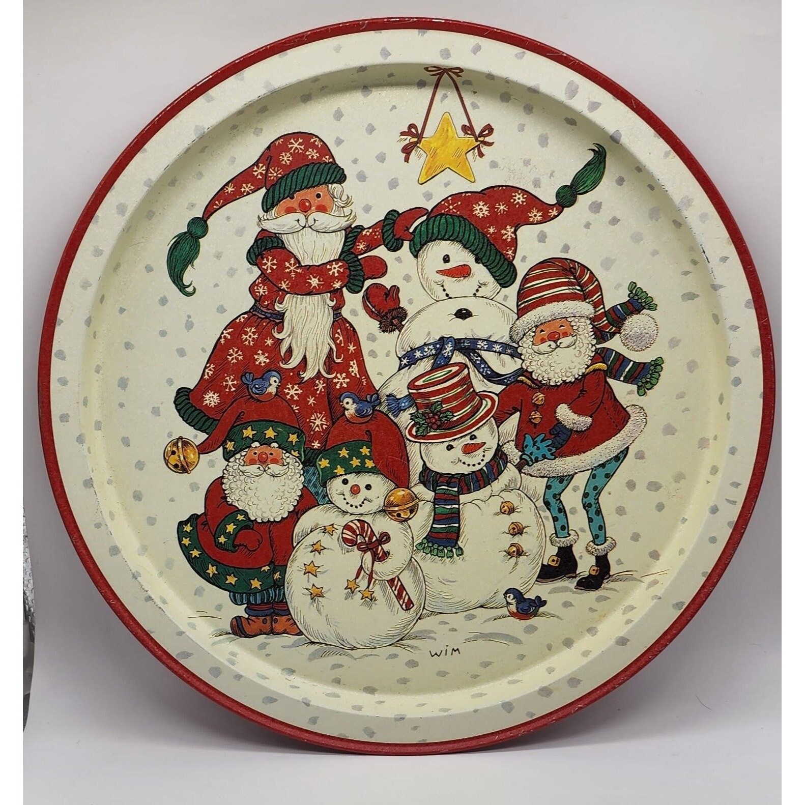 Vintage 1995 Wim Schimmer Potpourri Designs Metal Christmas Etsy