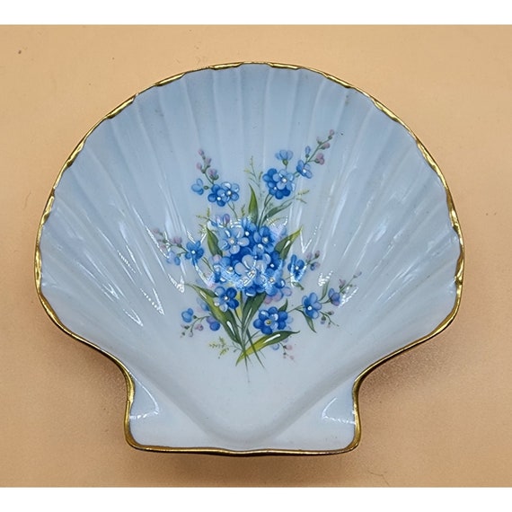 Limoges France Exclusivite "Chamart" Blue Floral P