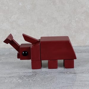 Japanese Rhinoceros Beetle, rhino beetle, beetle sculpture, beetle figurine, insect art, bug art, beetle art, animal art, cute bug, wood art