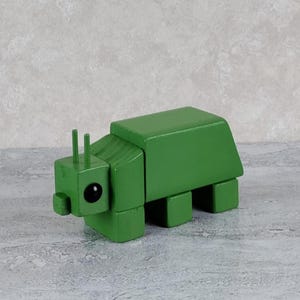 Green Beetle figurine, beetle sculpture, insect art, bug art, beetle art, animal art, cute bug, handmade bug, insect lover gift, wood art