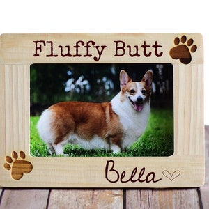 Personalized Dog Frame, dog photo, dog gift, gifts for dog owner, personalized dog frame