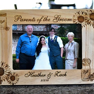 Mother-of-the-bride-gift, Mother-in-Law-Gift, Mother of the Bride Gift, Mothers Day Frame Personalized-Picture-Frames Wedding-Gift-for-Mom