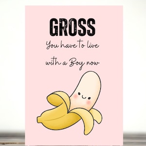 Funny Wedding Card, Couples Card, Funny Engagement Card, Housewarming Card