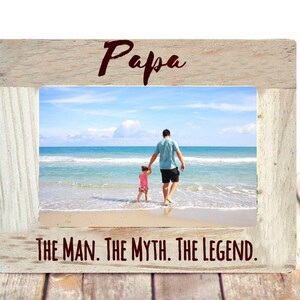 Regalo del giorno dei padri, regalo del giorno dei padri dalla figlia, regali per papà, regalo del giorno dei padri dal figlio, cornice del giorno dei padri, regali di papà, festa del papà, legno