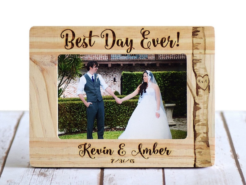 Wedding Frame Custom Wedding Frame Wedding Gifts Etsy