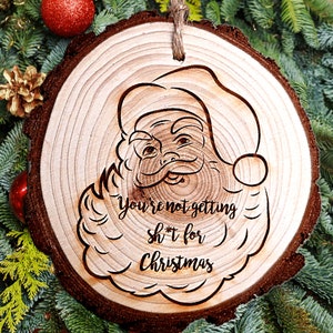 Lustiger Weihnachtsmann | Lustige Verzierungen - Lustiger Stocking Stuffer, Weißer Elefant oder Gag Geschenk Lustige Verzierung Büro Geschenkbörse